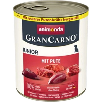 Animonda Gran Carno Junior morčacie srdiečka 6 x 800 g