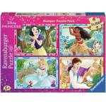 Ravensburger - Puzzle 4x100 Disney Princess - 100 piese