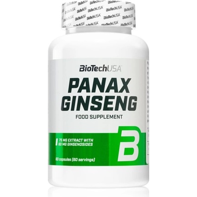 BioTech USA Panax Ginseng kapsle pro psychickou pohodu 60 kapslí