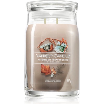 Yankee Candle Afternoon Scrapbooking ароматна свещ 567 гр