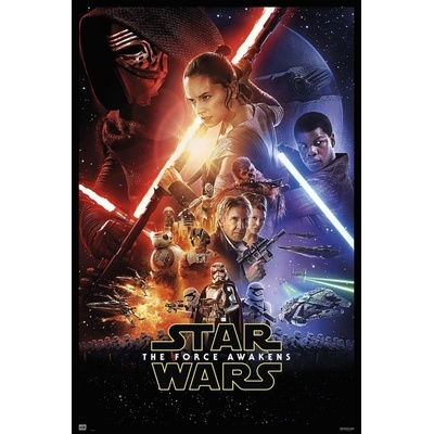 Plagát, Obraz - Star Wars VII - The Force Awakens, 61 × 91.5 cm