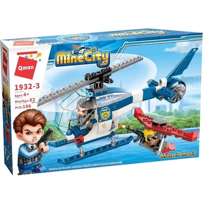 Qman Конструктор, Qman, Преследване във въздуха, 106 части (Q1932-3)