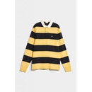 Gant polokošela Reg Shield Barstripe Heavy Rugger žltá