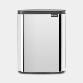 Brabantia 12 л кош за смет в цвят блестящ инокс Brabantia от серия Bo (1006636)