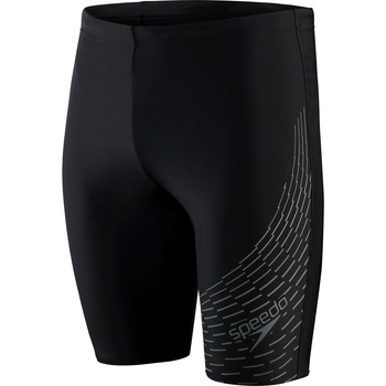 Speedo Бански гащета Speedo Men's Medley Logo Jam Swim Shorts - Black/Grey