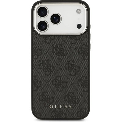 GUESS Гръб Guess 4G MagSafe Case за iPhone 17 Pro Max - Черен