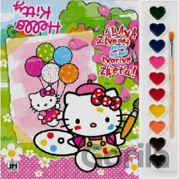 Vymaľ s farbami Hello Kitty