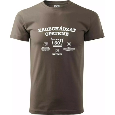 Zaobchádzať opatrne 50 tričko Army
