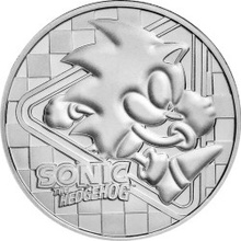 New Zealand Mint stříbrná mince Sonic the Hedgehog 2022 1 oz