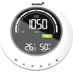 Levenhuk CO2 монитор Levenhuk Wezzer PLUS LP90, термометър, влагомер, бял (Wezzer PLUS LP90/LV78899)