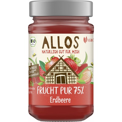 Allos Ovocný džem jahoda bio 250 ml