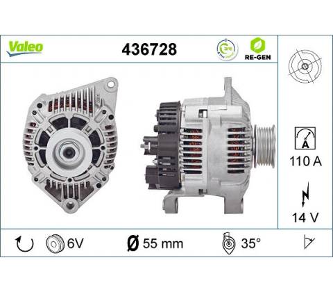 generátor VALEO 436728