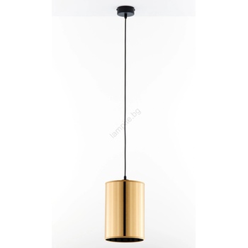 JUPITER 2090 - Пендел на кабел CORTINA 1xE27/15W/230V златист/черен (10702090)