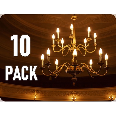 V-TAC E14 LED žárovka 4,5W 470 lm Svíčka/10-PACK teplá bílá