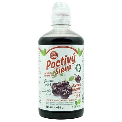 CukrStop Sirup Šťavnatá višeň 650 g