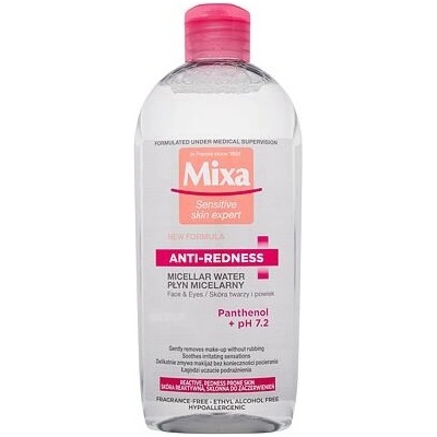 Mixa micelární voda s alantoinem proti červenání pleti 400 ml