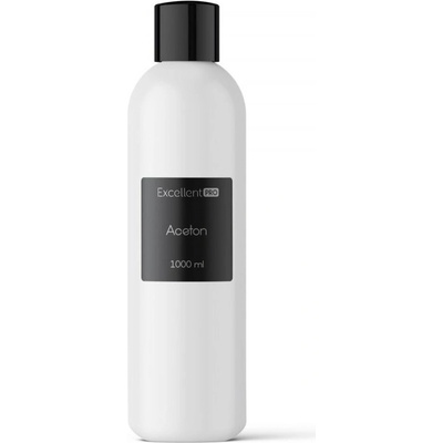 Excellent PRO Odstraňovač gel laku kosmetický aceton 1000 ml