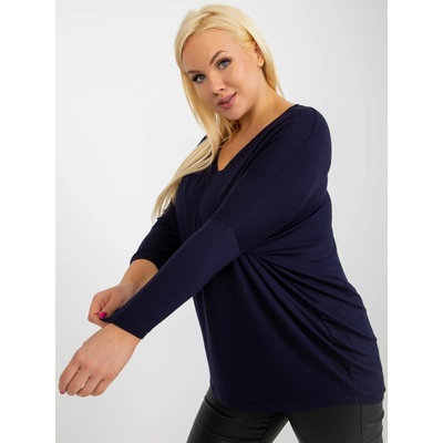 Blouse RV BZ 5745.18 navy blue čierna