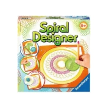 Ravensburger Spiral-Designer, Zeichnen lernen für Kinder ab 6 Jahren, Kreatives Zeichen-Set für farbenfrohe Spiralbilder und Mandalas