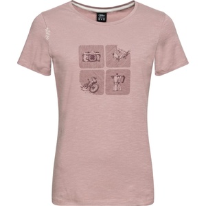 Chillaz Дамска тениска Chillaz Women's Valencia Exploring The Outdoors T-shirt - Mauve - размер 36 (EU) (916-7361-0113)