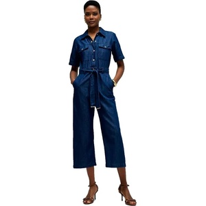 Salsa jeans Гащеризон Salsa jeans 21011488 short sleeve jumpsuit - Blue (Blue)