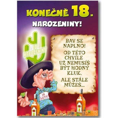 Přání k narozeninám CMF11, humorné