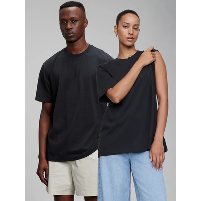 GAP Памучна унисекс тениска GAP GAP | Cheren | МЪЖЕ | L