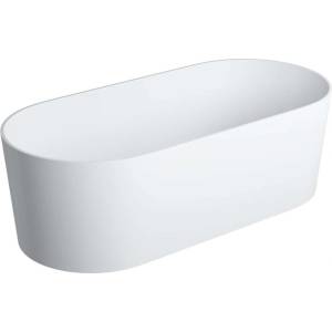Omnires Ovo M+ - Свободностояща вана, 160x75 см, матово бяла OVOWWBM (OVOWWBM)