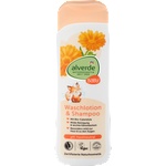 alverde BABY Шампоан за коса и тяло с био невен за бебета, 250 ml (1555054)
