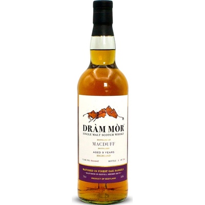 Dram Mor Macduff 9y 58% 0,7 l (holá láhev)