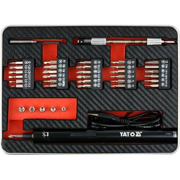 YATO Presný aku skrutkovač 3.6V SET 39ks (YT-27930)