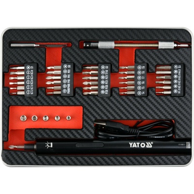 YATO Presný aku skrutkovač 3.6V SET 39ks (YT-27930)