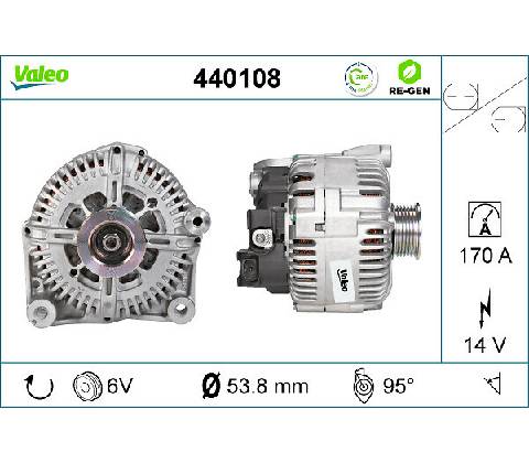 Generátor VALEO 440108