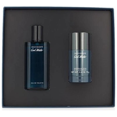 Davidoff Cool Water подаръчен комплект: EDT 75 ml + део-стик 75 ml за мъже