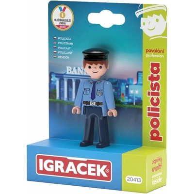 Efko IGRÁČEK Policista s doplňky