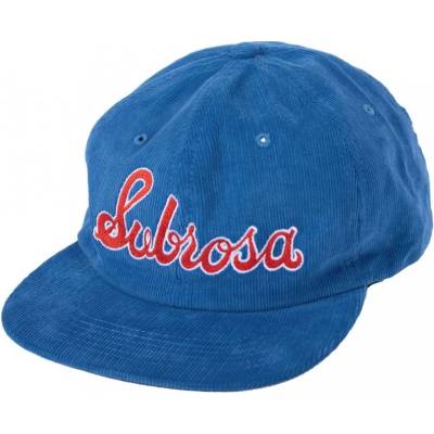 Subrosa EMBROIDERED COLD ONE Modrá