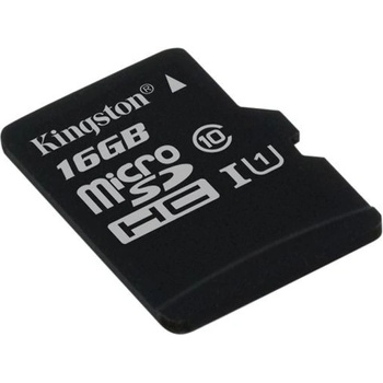 Kingston microSDHC 16GB UHS-I U1 + adapter SDC10G2/16GB