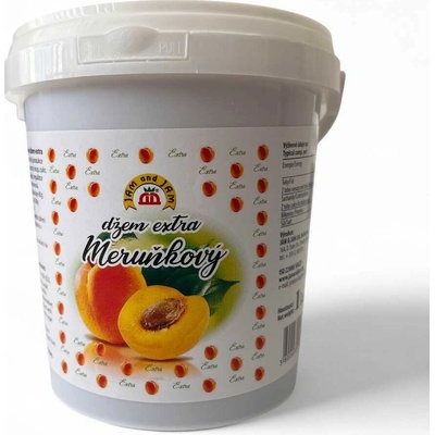 JAM and JAM Meruňkový džem extra 1kg