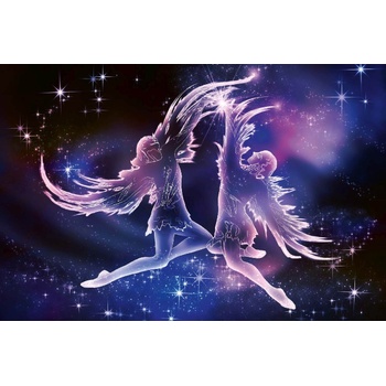 DIMEX ART s. r. o Флизелинов фототапет зодиакален знак - близнаци 375 x 250 см