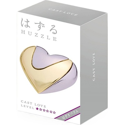 Hanayama Метален логически пъзел Hanayama - Cast Puzzle Love Huzzle (515005)