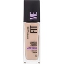 Maybelline Fit Me! Luminous + Smooth SPF18 Foundation 110 Porcelain tekutý make-up pre zjednotenú a rozjasnenú pleť 30 ml
