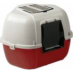Ferplast Котешка тоалетна МИКА 57, 5 x 51, 5 x 42 см червена