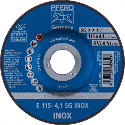Pferd Brúsny kotúč 115 x 4,1 x 22,23 mm 4007220457627