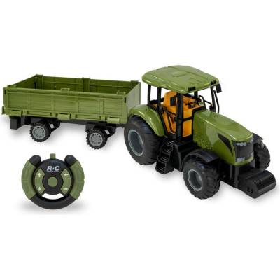 RE.EL Toys s.p.a. RC traktor s vlekem 50 cm 2,4 GHz