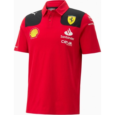 Ferrari polo tričko SF Team 23 red
