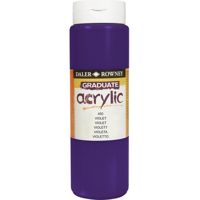 Daler-Rowney Graduate АКРИЛНА боя Violet 500 ml 1 бр (123500450)