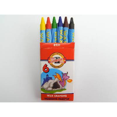 Koh-i-noor Voskovky 5823102/6 krátké papír 7385