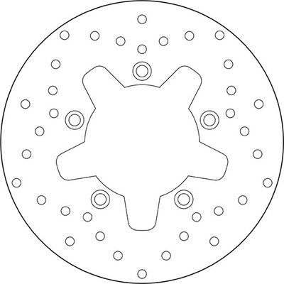 Predný brzdový kotúč Brembo KYMCO 300 XCITING 2008 - 2011