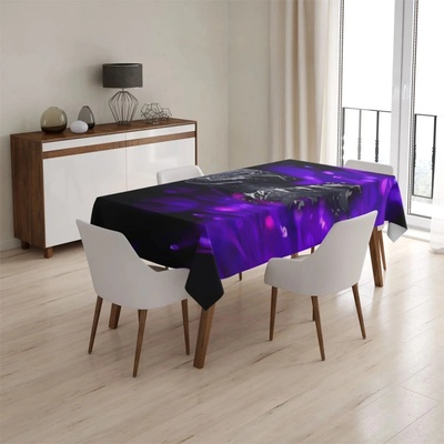 Sablio Obrus BLACK PANTHER Fialová luminiscencia 130x170 cm