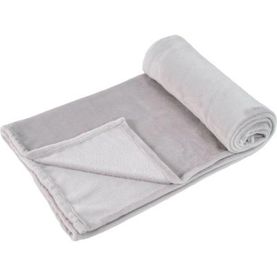 Deka O´Lala Pets De Luxe jednovrstvá stříbrná 200x155